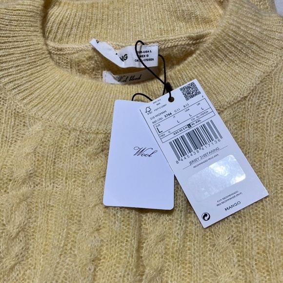 Wool Oversize Knit Sweater | Mango - Picture 4 of 4